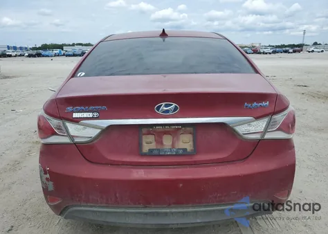 2013 Hyundai Sonata Hybrid from USA, damaged, VIN KMHEC4A48DA099359